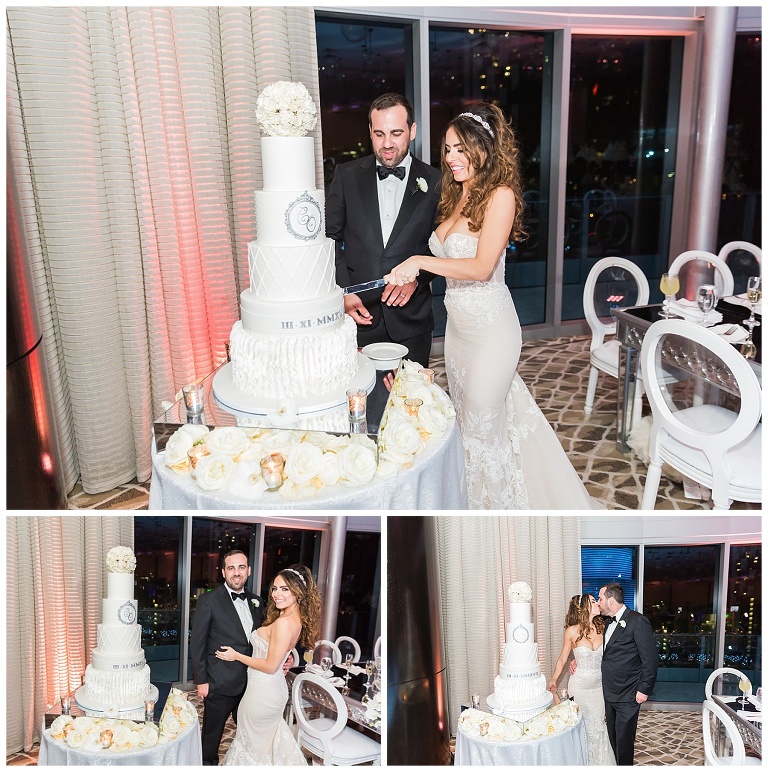 Cristina and Omar s Wedding  Cake  Epic Hotel Vivian 