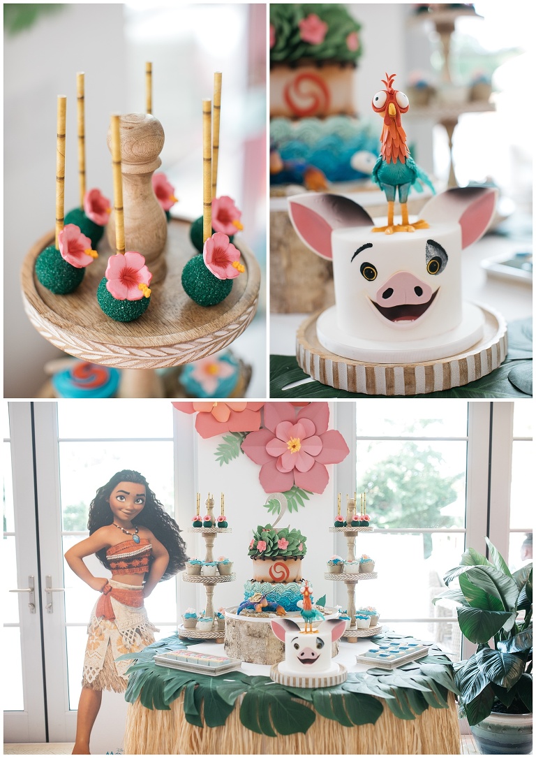 Ellie's Moana Birthday Cake + Smash Cake | Miami Custom ...